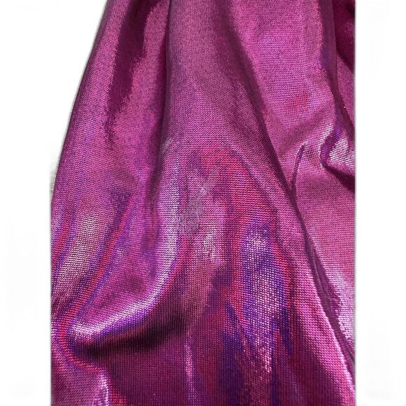 NWD Lady Go Diva Ambient Vibes Thigh High Pink Metallic Boot Coquette Size 6.5 - Picture 8 of 10